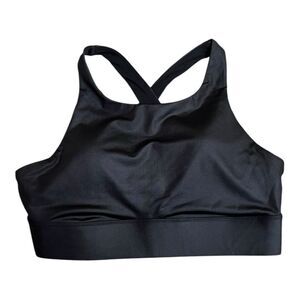 NWT-Fabletics High Support Black Sports Bra